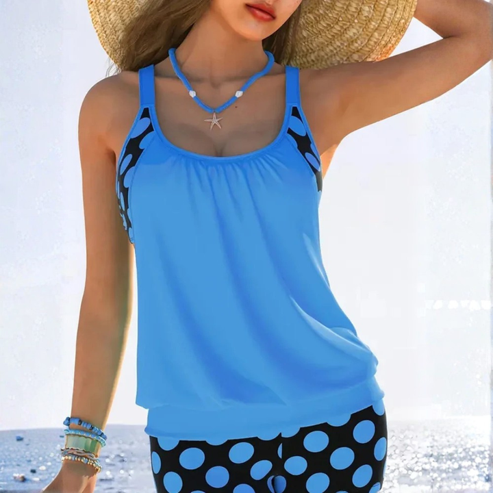 Azaria | Conjunto de Bikini con Puntos en Hueco