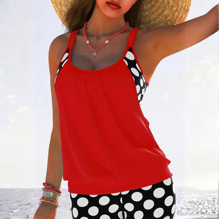 Azaria | Conjunto de Bikini con Puntos en Hueco