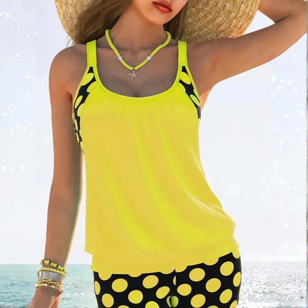 Azaria | Conjunto de Bikini con Puntos en Hueco