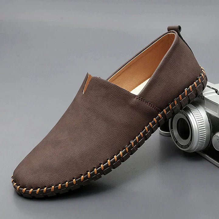 Mocasines de piel Santorini
