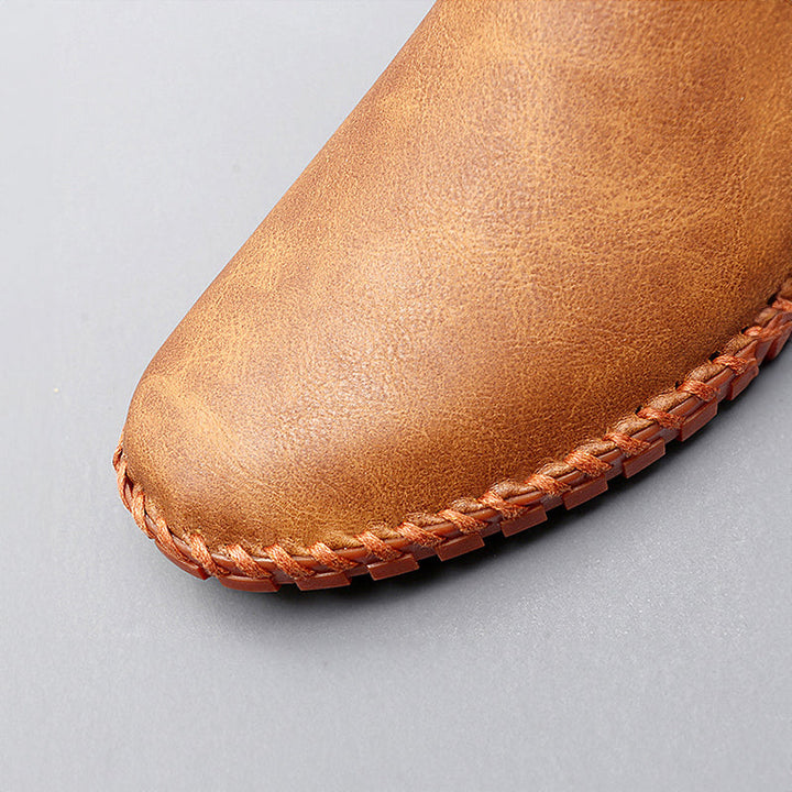 Mocasines de piel Santorini