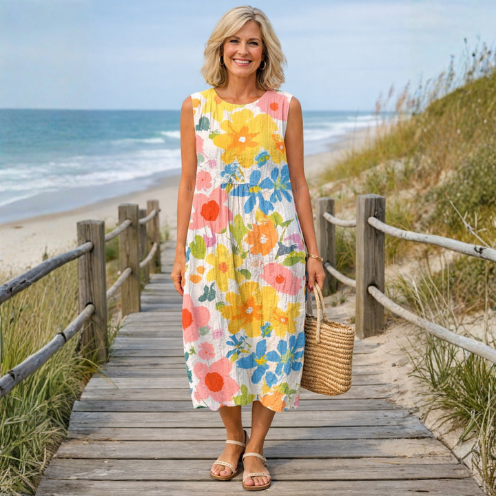 Victoria | Vestido Midi Floral