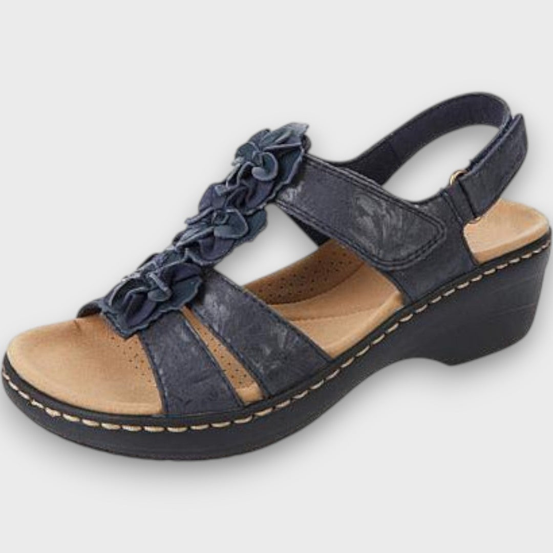 Brisella – Sandalias ortopédicas con tacón en cuña