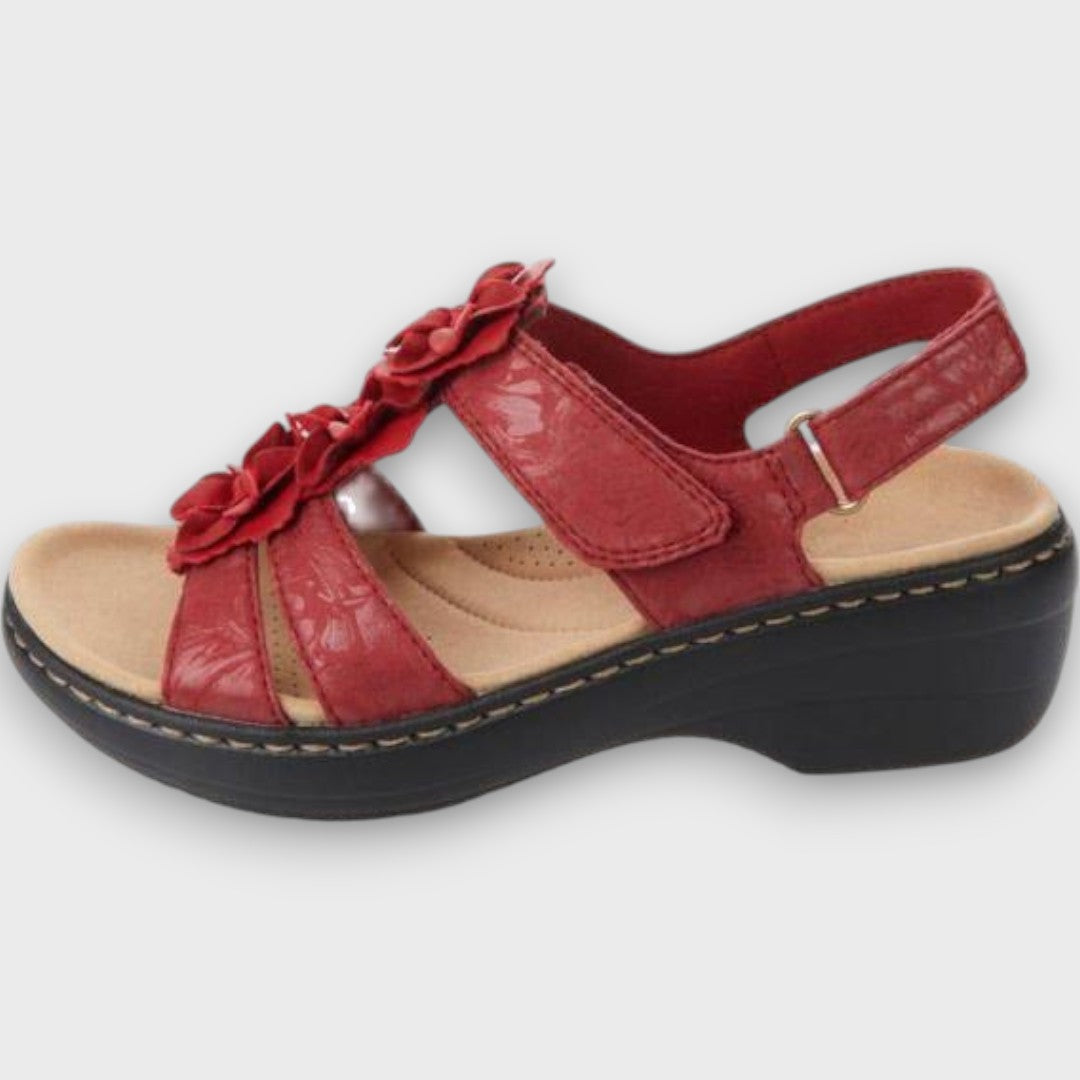 Brisella – Sandalias ortopédicas con tacón en cuña
