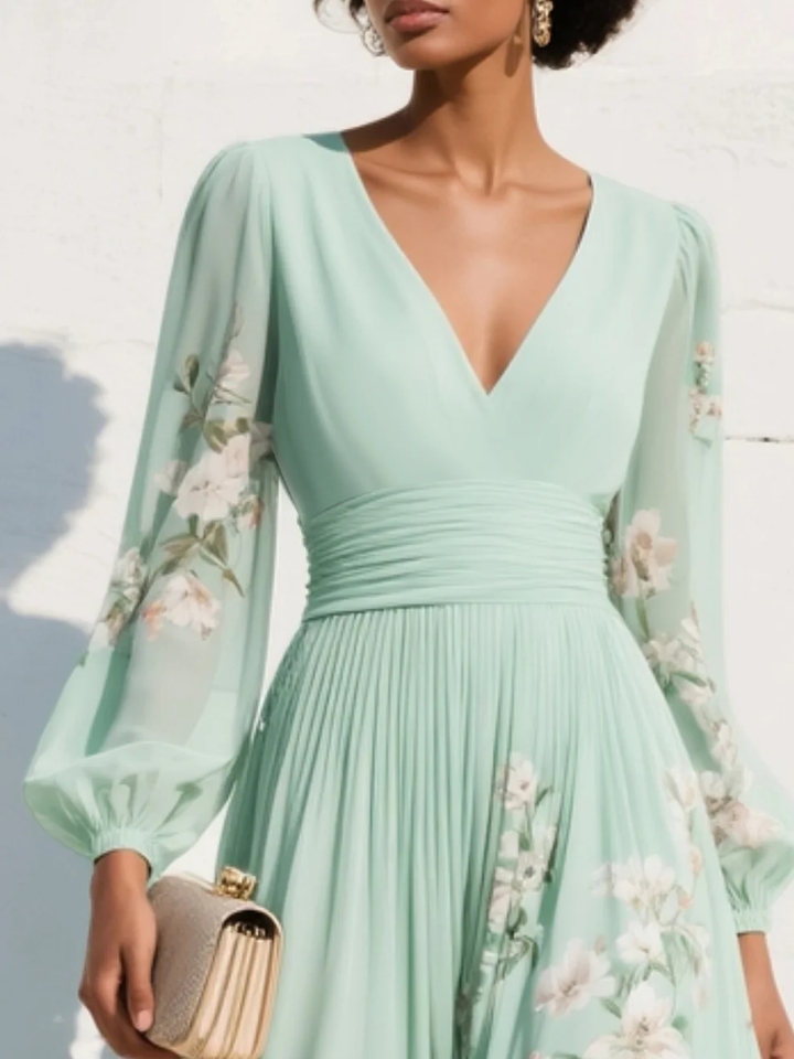 Odelia™ | Vestido Midi Floral