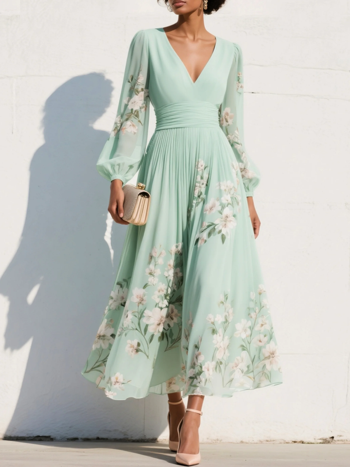 Odelia™ | Vestido Midi Floral