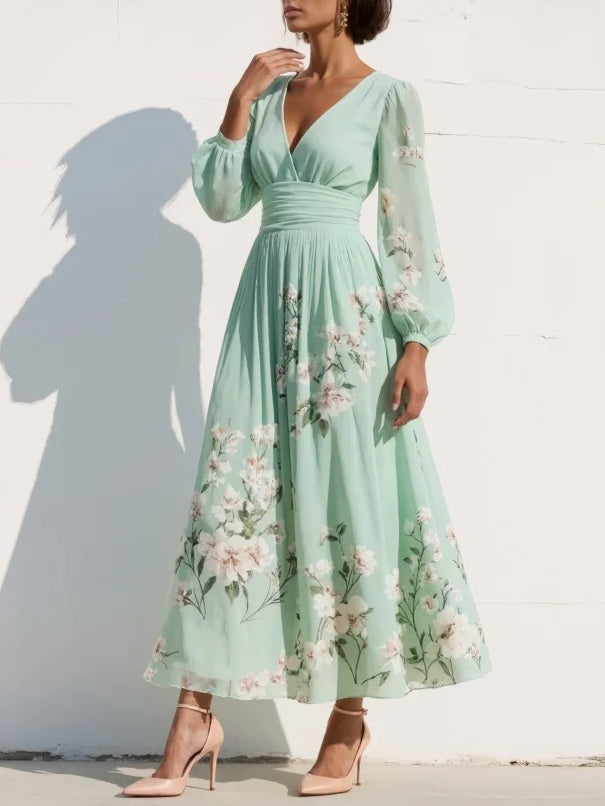 Odelia™ | Vestido Midi Floral