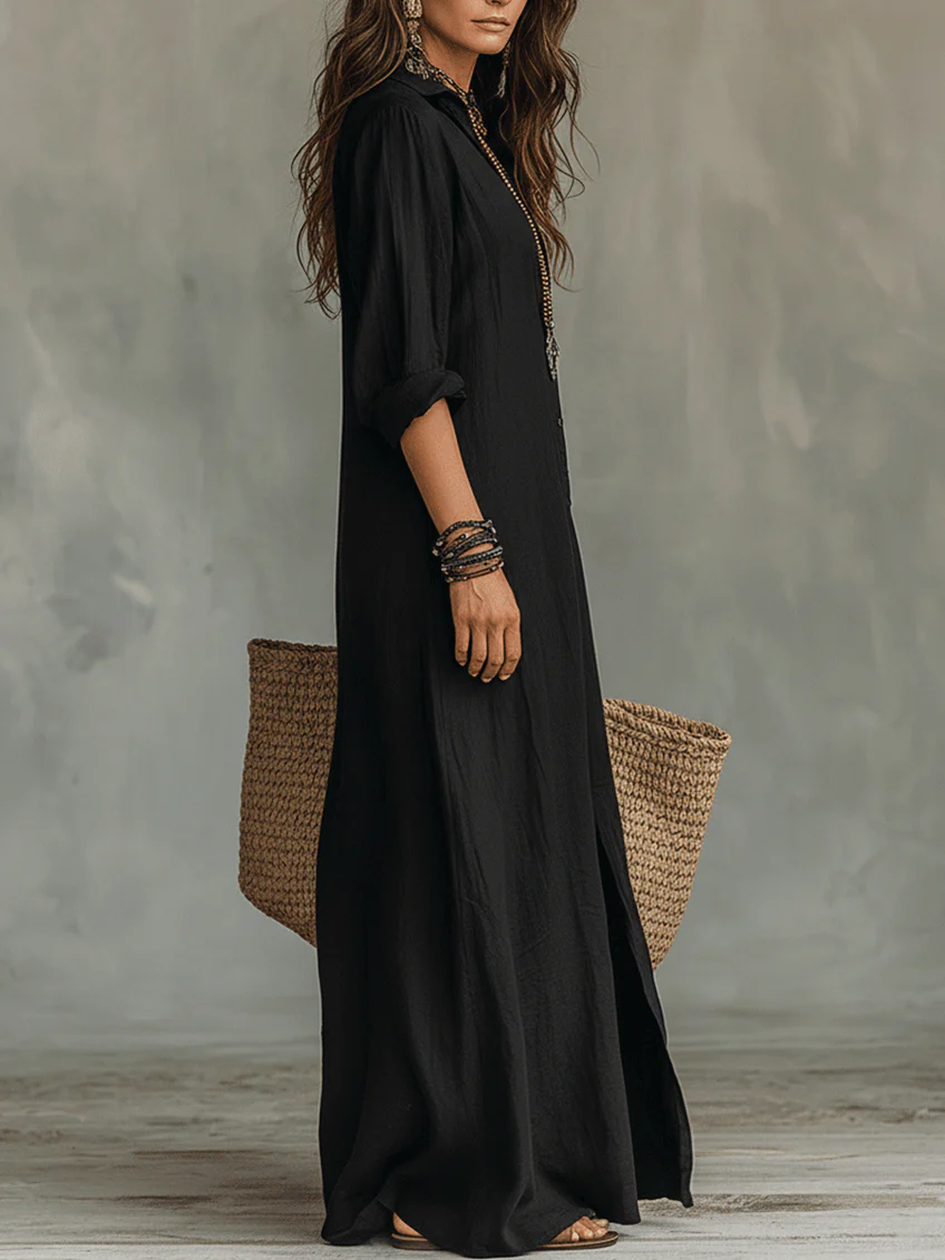 Joanna | Vestido Maxi Favorecedor y Cómodo