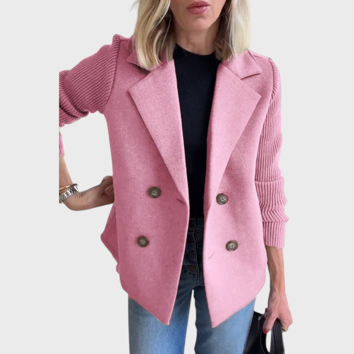 Emma - Blazer elegante con trenzas en las mangas