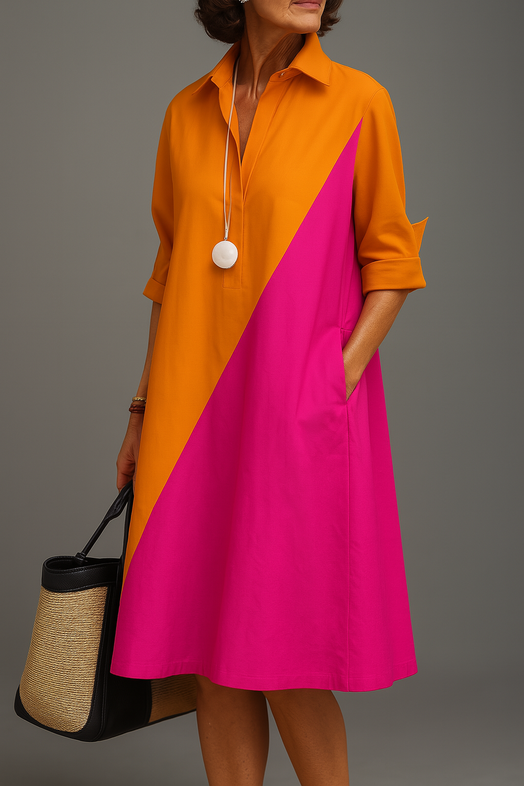 Clara™ | Vestido Midi Moderno