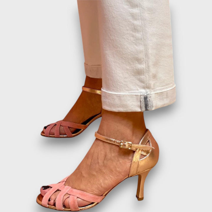 Belviana – Sandalias con Tacón de Aguja y Punta Abierta