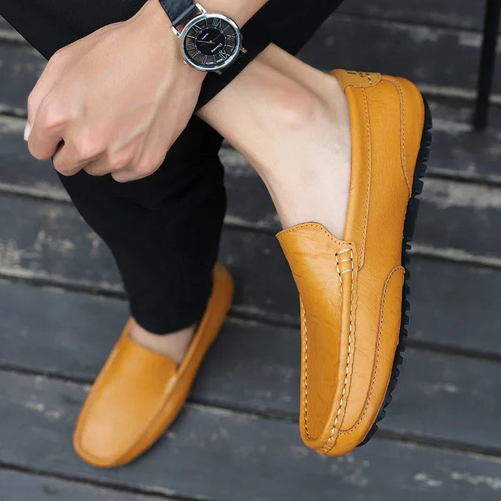 Mocasines de cuero vintage