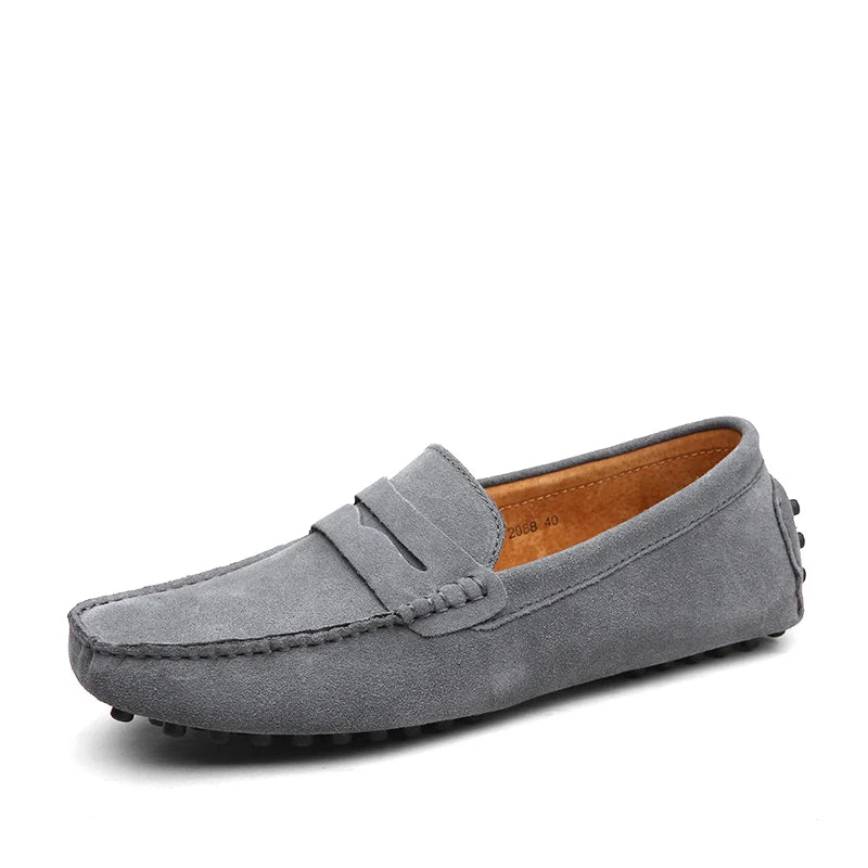 Mocasines casuales de ante