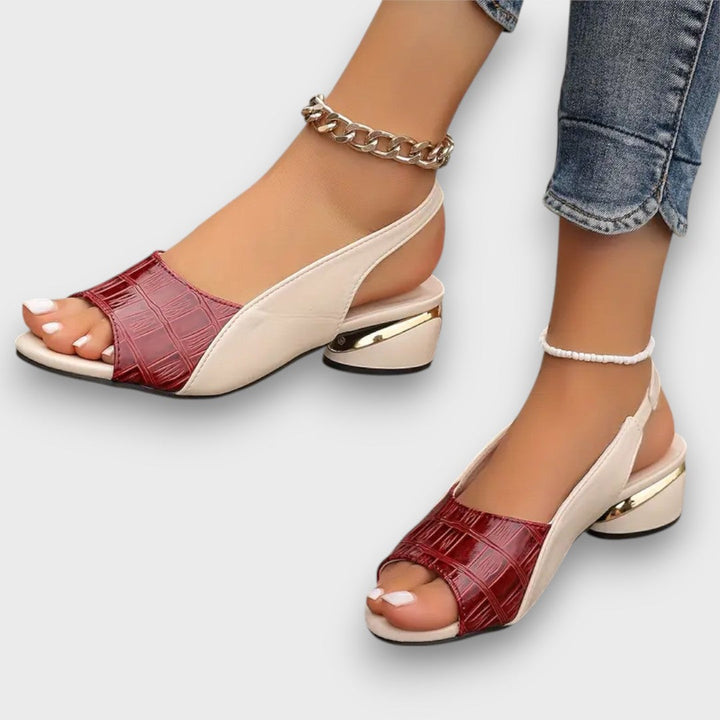 Davinya – Sandalias elegantes con diseño texturizado