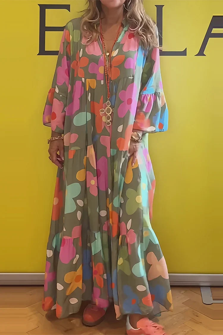 Solea | Vestido Maxi de Corte Relajado