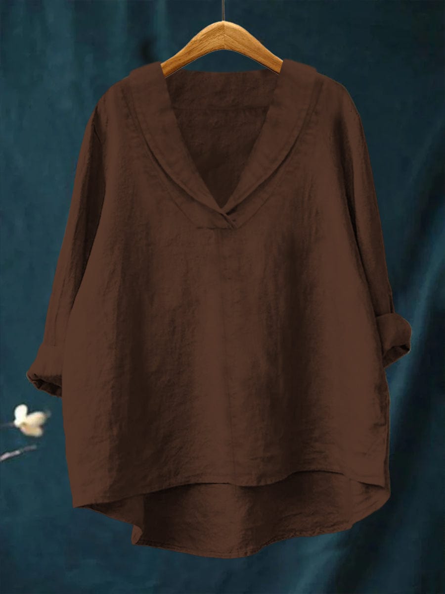 Hortense | Blusa Col V Fluida