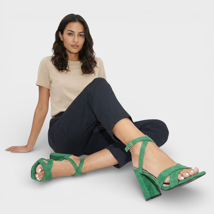 Serena | Sandalias Elegantes de Tacón