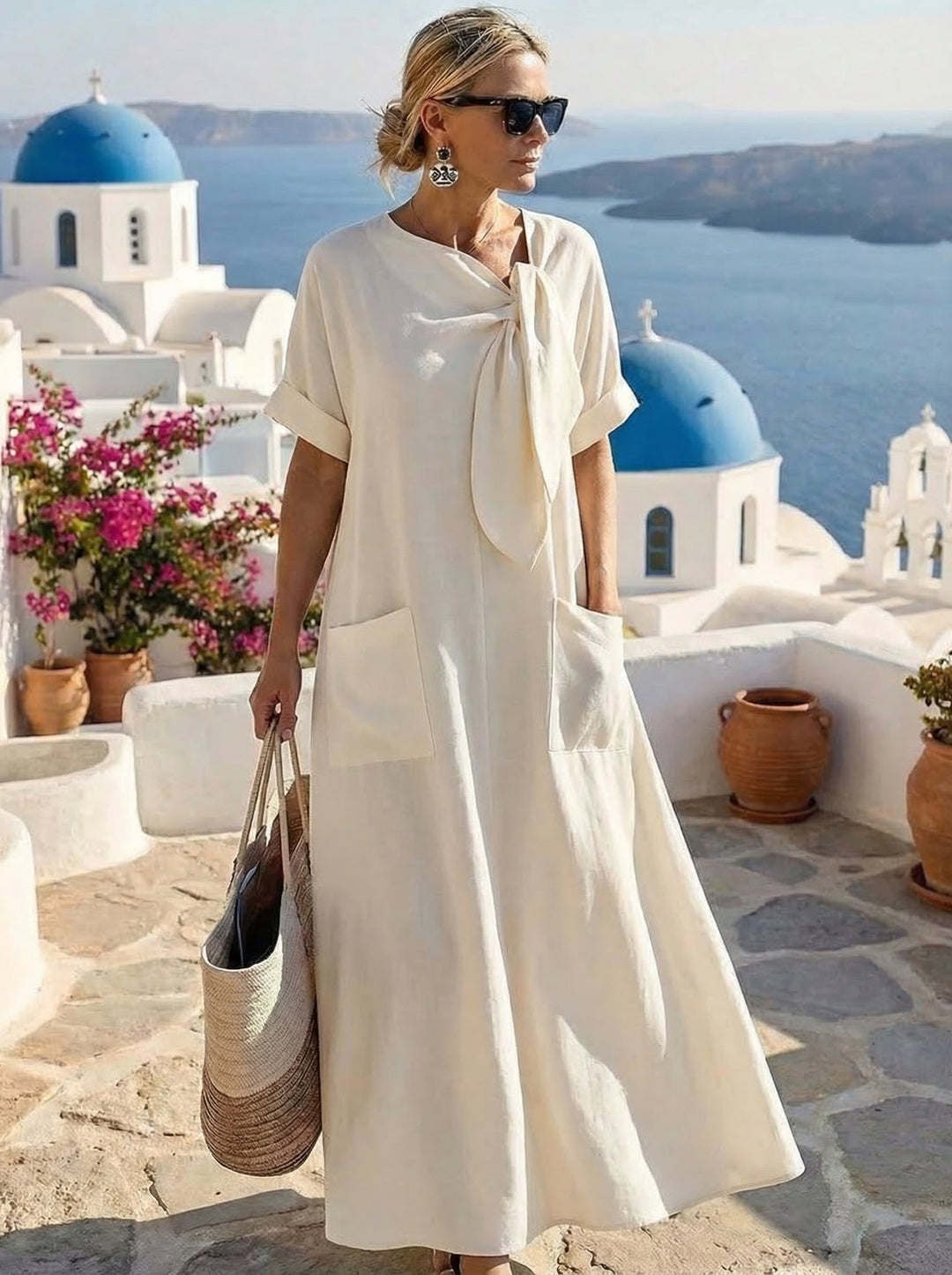 Fleur™ | Vestido Elegante con Bolsillos