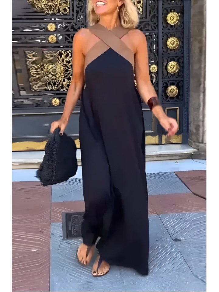 Delphine | Vestido con Escote Cruzado