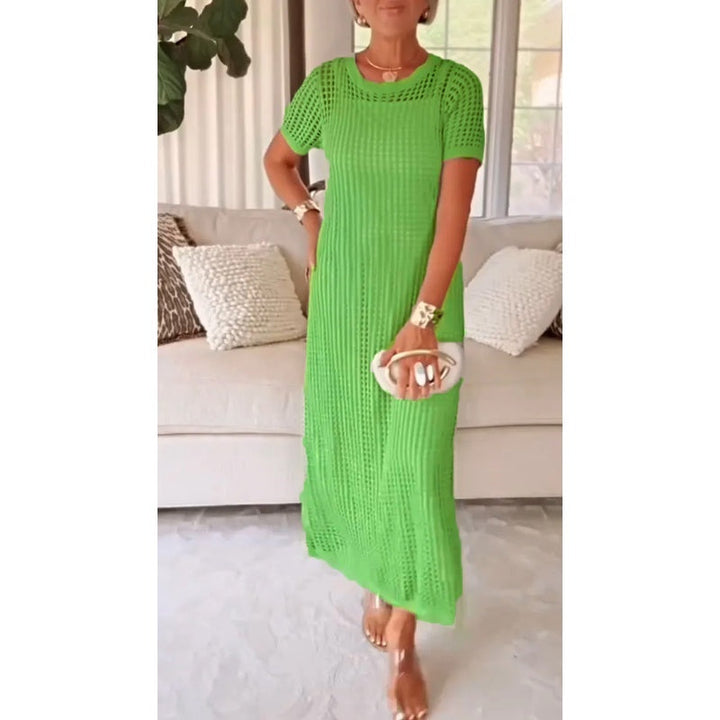 Bethany™ | Vestido Maxi Largo con Calados