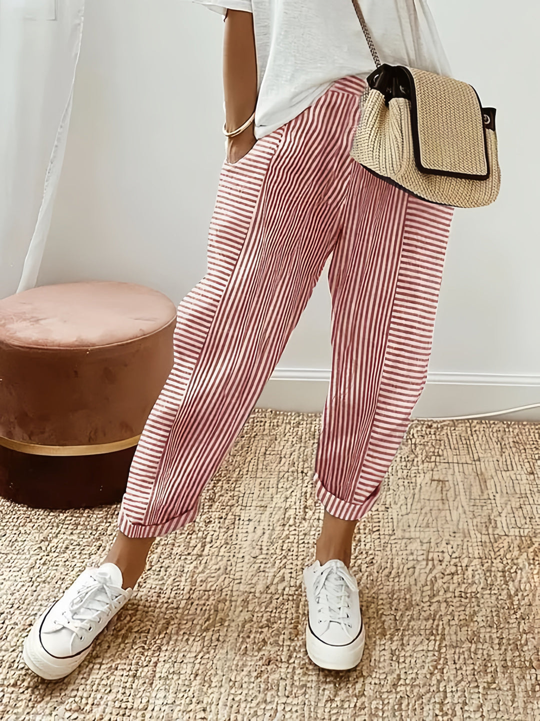 Florence | Pantalón de Rayas